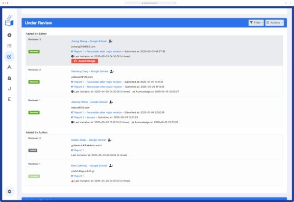 Peer Review System Integration